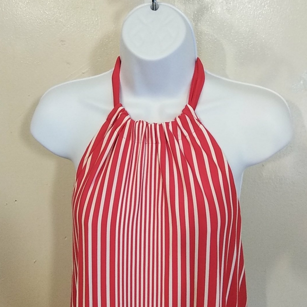 ALTON GRAY HALTER DRESS - Picture 2 of 8